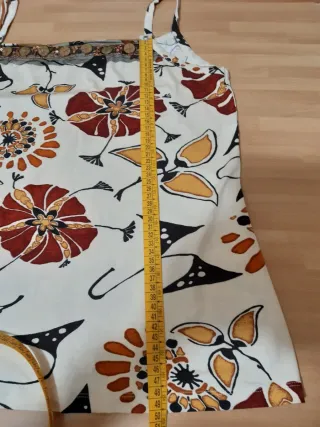 Top Elena Mirò Vintage  94%Viscosa Tg.48 Beige