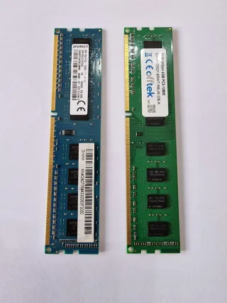 2 Memorias RAM DDR3 8GB (2x4gb)