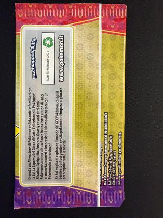Pokémon McDonald's 2023 Selead ITA
