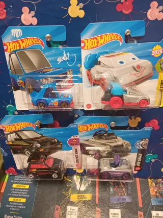 Pack 4 Hot Wheels