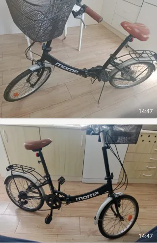Bicicleta plegable  adulto
