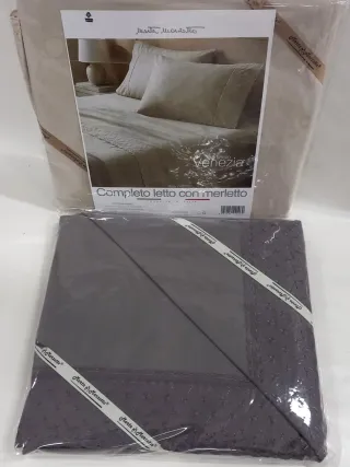 Completo letto matrimoniale Venezia Marzotto