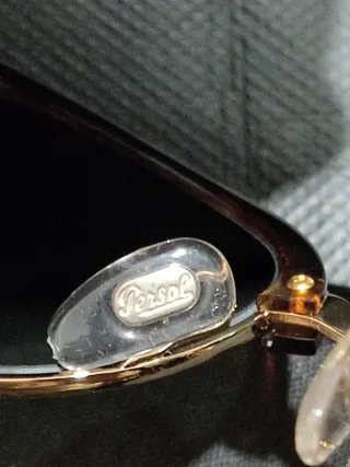 Gafas Persol Marrón y Dorado