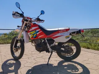 Yamaha TT600E Enduro Roja y Blanca