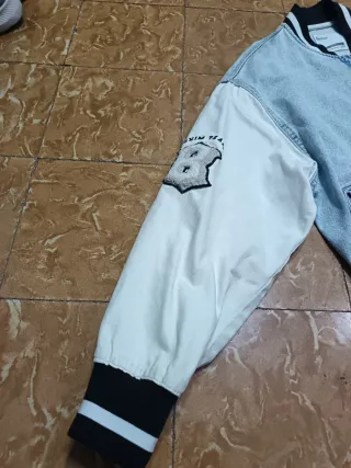 Cazadora Denim Bershka Y2K Mujer