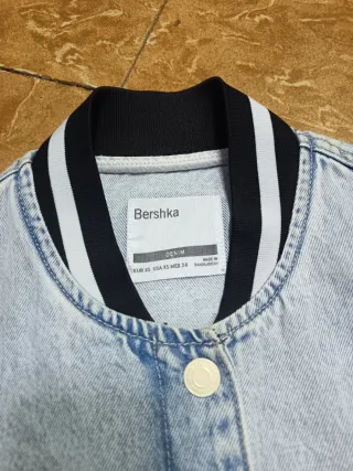 Cazadora Denim Bershka Y2K Mujer