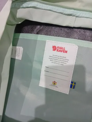 Mochila Fjallraven Kanken 16L Verde