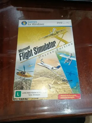 Lote Jogos Simulação Voo PC + extras