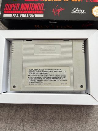 El Rey León Super Nintendo PAL