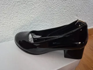 Zapatos Mary Jane Charol Negro - Cucco Dollmod -