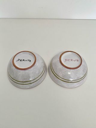 Coppia Ciotole Deruta