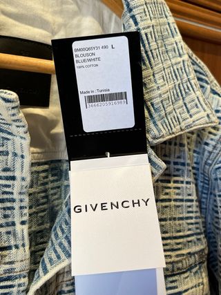 Chaqueta Givenchy vaquera nueva con etiqueta