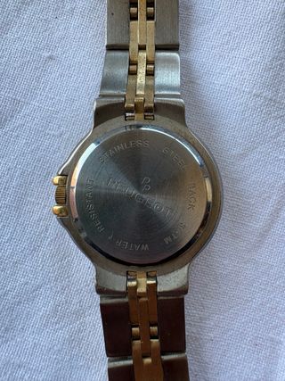 Reloj Peugeot Oro y Plata