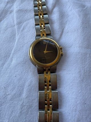 Reloj Peugeot Oro y Plata