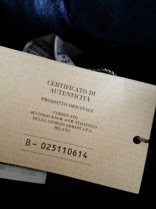 Cappello Armani Jeans blu