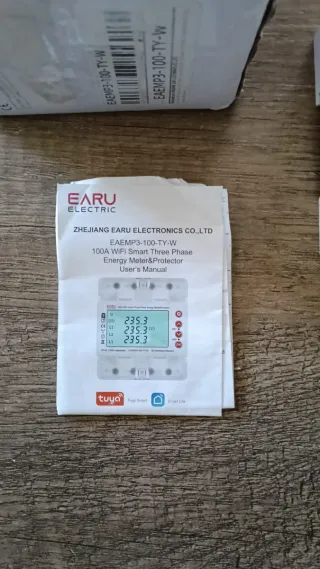 Medidor Energía Trifásico WiFi 100A