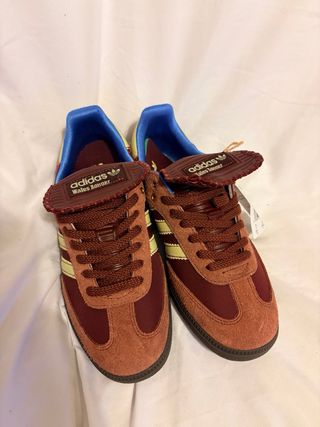 Adidas x Wales Bonner Samba Marrones/Amarillas