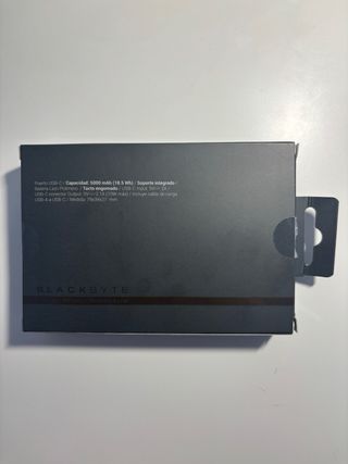 Batería portátil BLACKBYTE 5000 mAh V2 USB-C