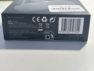 Batería portátil BLACKBYTE 5000 mAh V2 USB-C