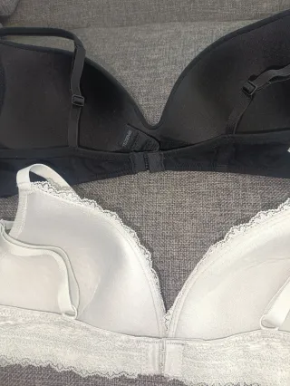 Pack 2 Sujetadores Negro y Blanco