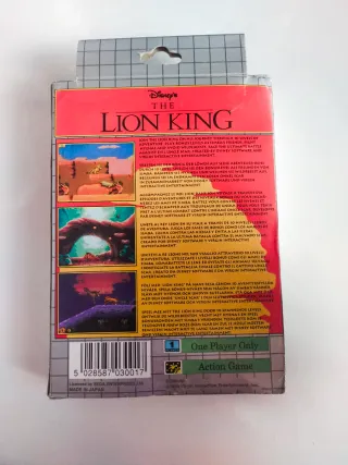 Disney El Rey León - Sega Game Gear