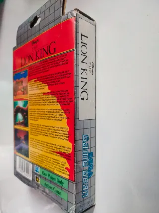 Disney El Rey León - Sega Game Gear