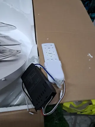 Plafoniera Ventilatore VIVALAMP 48W