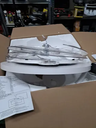 Plafoniera Ventilatore VIVALAMP 48W