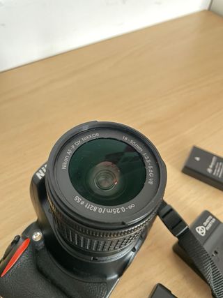 Cámara Réflex Nikon Negra D5600