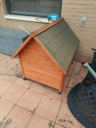 Caseta Perro Exterior Madera