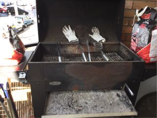 Barbacoa negra  marca imor