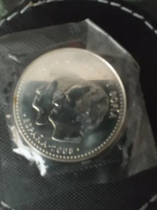 Moneda 12 euros Juan Carlos I y Sofía 2008