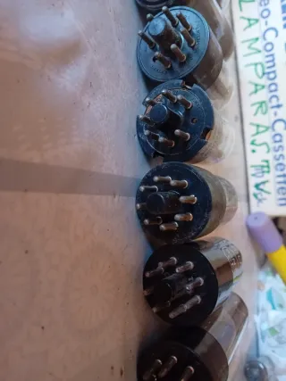 Lote 9 Válvulas Radio Antiguas