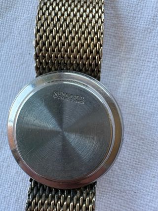 Reloj Nastrix Oro Cristales Diamantes