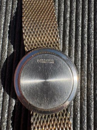 Reloj Nastrix Oro Cristales Diamantes