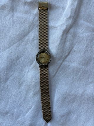 Reloj Nastrix Oro Cristales Diamantes