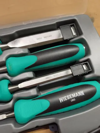 Juego de 4 formones WIEBERMANN