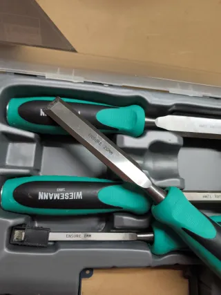 Juego de 4 formones WIEBERMANN