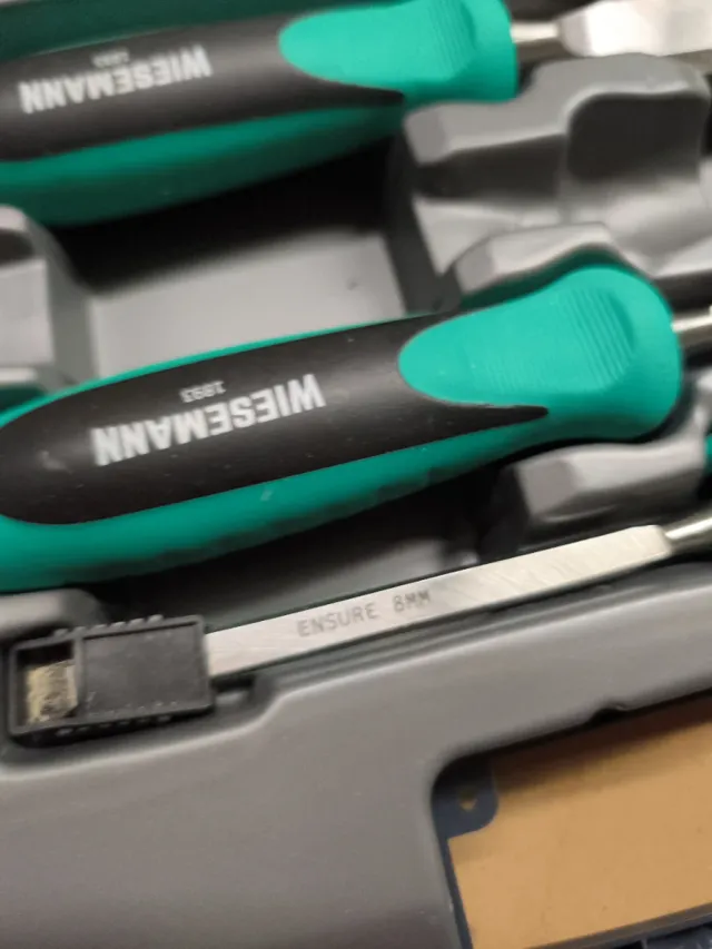 Juego de 4 formones WIEBERMANN