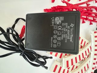 Scalextric: Lote pistas, mandos y transformador