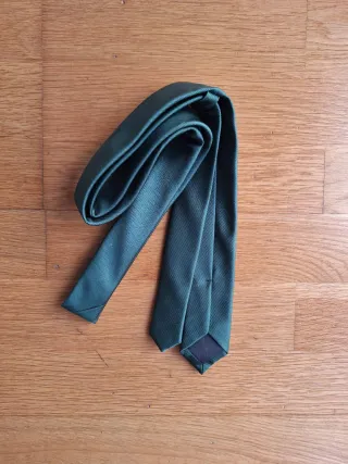 Corbata estrecha Jemygins Verde Botella