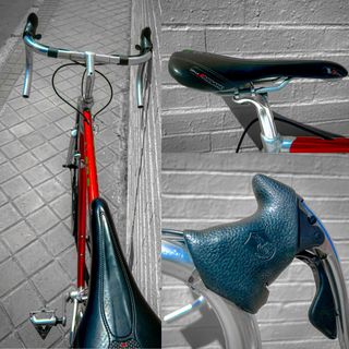 Bicicleta de Carretera Altec Campagnolo Roja
