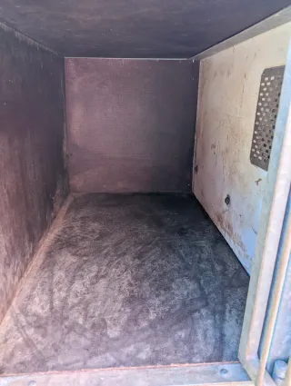 Remolque isotérmico para perros.
