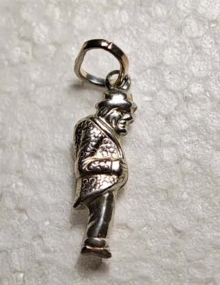 Ciondolo Argento800 Gobbo Napoli Sciò Sciò Vintage