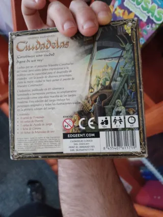 Juegos de mesa: Codec, Ciudadela, castroviejo