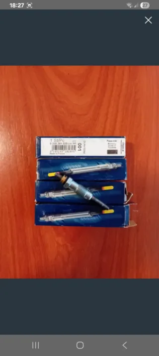 Calentadores Bosch Peugeot Citroën 1.9D