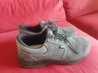 Zapatos de seguridad MS grises, como nuevos