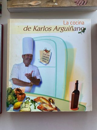 Lote de libros Karlos Arguiñano