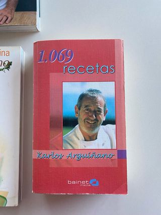 Lote de libros Karlos Arguiñano