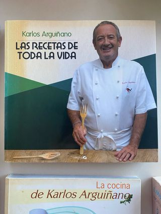 Lote de libros Karlos Arguiñano